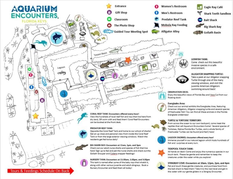 Map Update - Florida Keys Aquarium Encounters
