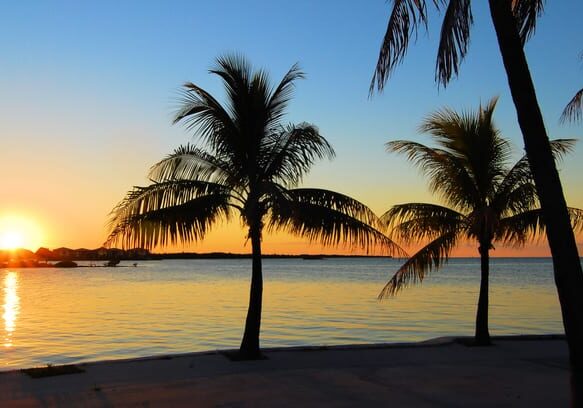 Sunset from Marathon in the Florida Keys